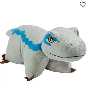 Jurassic world Blue stuff animal plush (pillow pet) USED
